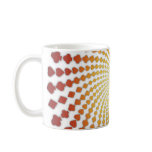 Poker Card Suits Spiral: Coffee Mug: Black Jack