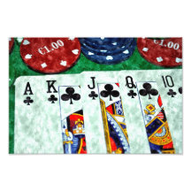 POKER CARDS PHOTO ART