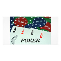 POKER CARDS PHOTOS PERSONALISED PHOTO CARD