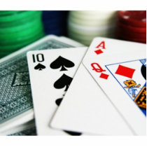 Poker Cards Photo Sculpture