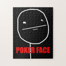 Poker Face - Black Puzzle