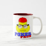 Poker Face (Club Smiley Face) Mug