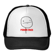 Poker Face Hat