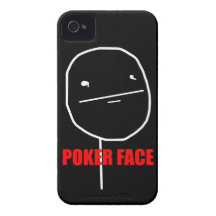 Poker Face - iPhone 4/4S Black Case iPhone 4 Case-Mate Cases