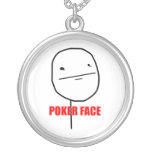 Poker Face Necklace