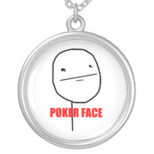Poker Face Necklace