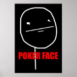Poker Face Poster