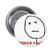 Poker Face Rage Comic buttons