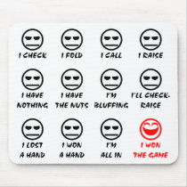 "Poker Faces" Mouse Pads