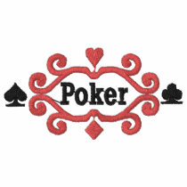 Poker Gambling Embroidered Shirt