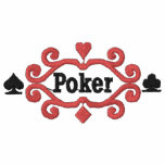 Poker Gambling Embroidered Shirt embroidered shirts