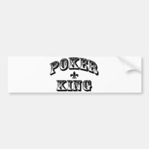 Poker King Bumper Stickers