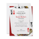 Poker Night - Texas Hold 'Em Party Invitation
