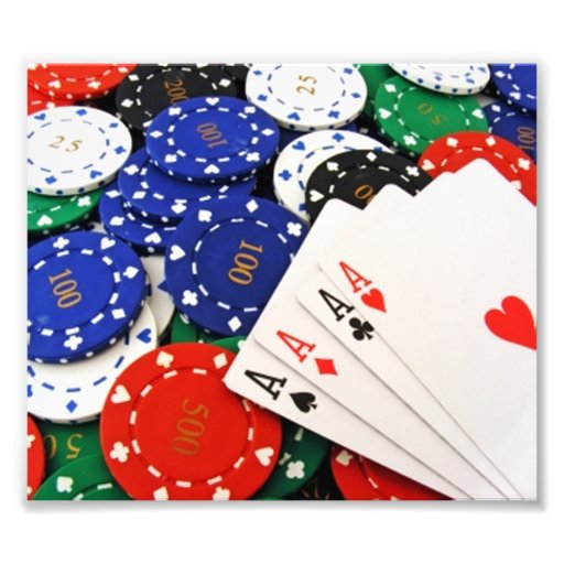Poker Photographic Print