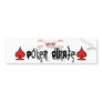 Poker Pirate bumper sticker
