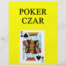 POKER player joke Full Color Flyer