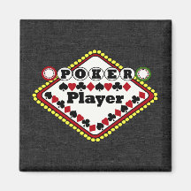 Poker Player Magnets