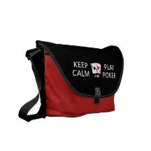 Poker Player messenger bag