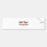 Poker Playin' Gramma 2 Bumper Sticker