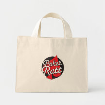 Poker Ratt rockabilly card design Tote Bags