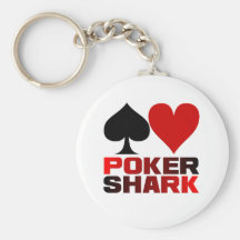 Poker Shark key chain