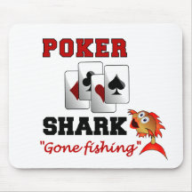 Poker Shark mousepad