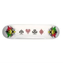 POKER SKATEBOARDS CUSTOMISÉS