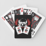 Poker Skulls with Aces Cards Playing Cards