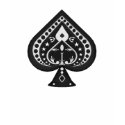 Poker: Spades Symbol: T-Shirt: Black Jack