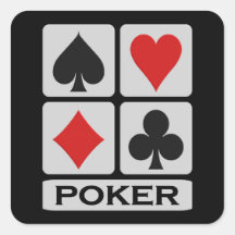 Poker stickers