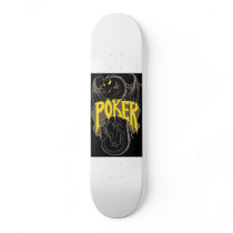 PokerDragon Custom Skate Board