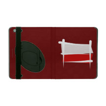 Poland Brush Flag iPad Case