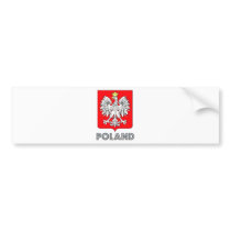 Poland Coat of Arms Bumper Stickers