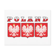 Poland Eagle Shields
