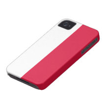 Poland Flag iPhone 4 Case-Mate Cases