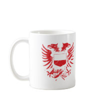 Poland Grunged Mug