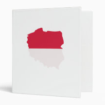 Poland map binder