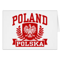 Poland Polska Greeting Cards