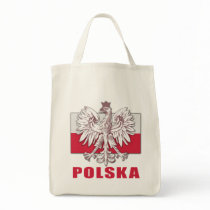 Poland Polska Coat of Arms Canvas Bag