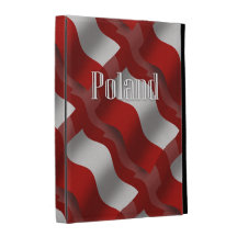 Poland Waving Flag iPad Cases
