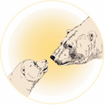 Polar Bear Art Ornament Bear Keepsake & Gifts Photo Sculpture