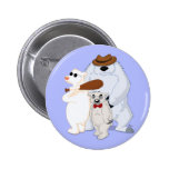 Polar Bear Bandits Button