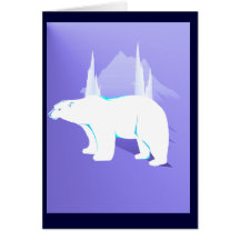 Polar Bear Card