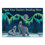 Polar Bear Card Custom Cards Wildlife Art Card