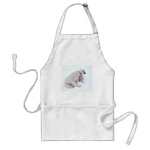 Polar Bear Duo Apron