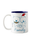 Polar Bear Family mugs