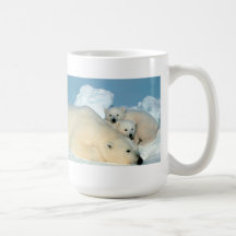 Polar Bear Family Mug