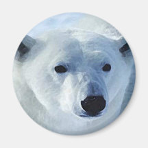 Polar Bear Fridge Magnets