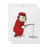 Polar Bear Ice Fishing in Pyjamas