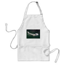Polar bear just lazing aprons